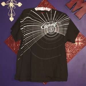 Element Brown Graphic Short Sleeve T Shirt